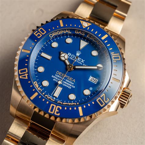 rolex deep sea gold